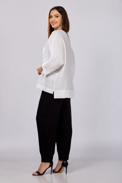 Блуза MALI 625-057 белый_ - фото 18