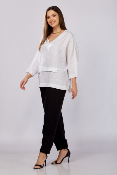 Блуза MALI 625-057 белый_ - фото 17