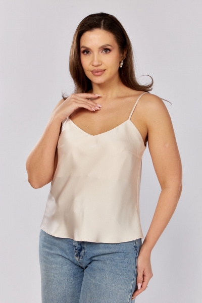 Топ MALI 625-059 кремовый - фото 8
