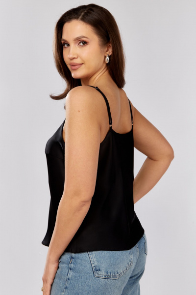 Топ MALI 625-059 черный - фото 16