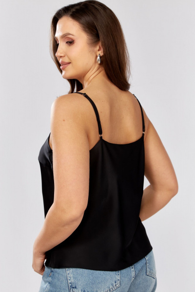 Топ MALI 625-059 черный - фото 2