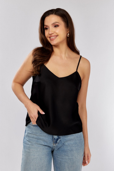 Топ MALI 625-059 черный - фото 15