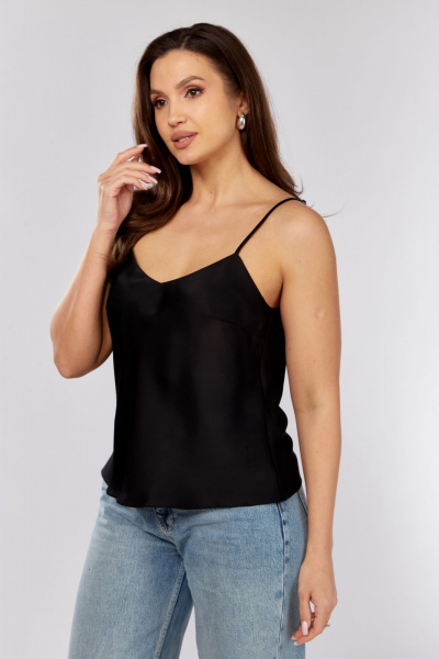 Топ MALI 625-059 черный - фото 13