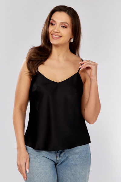 Топ MALI 625-059 черный - фото 11