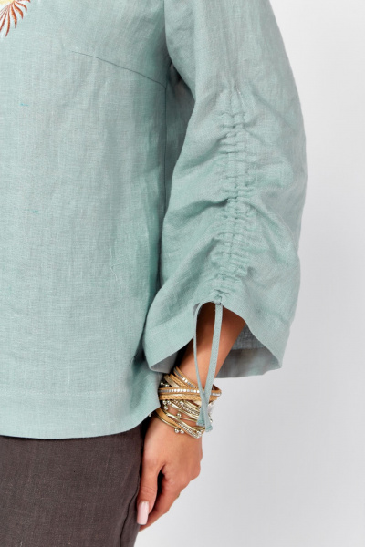 Блуза MALI 625-074 бирюза_ - фото 20