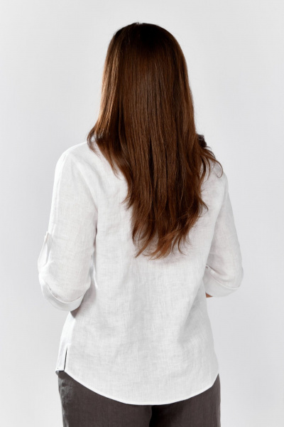 Блуза MALI 625-076 белый_серый - фото 32