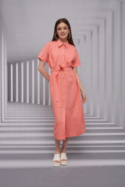 Платье Barbara Geratti С2888BG А_коралл - фото 1