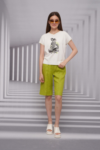 Джемпер Barbara Geratti С4691BG молочный - фото 2