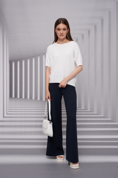 Джемпер Barbara Geratti С4712BG белый - фото 2