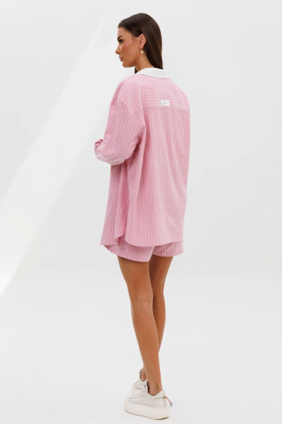 Рубашка, топ, шорты Fantazia Mod 5090 розовый - фото 13