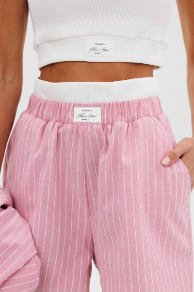 Рубашка, топ, шорты Fantazia Mod 5090 розовый - фото 4