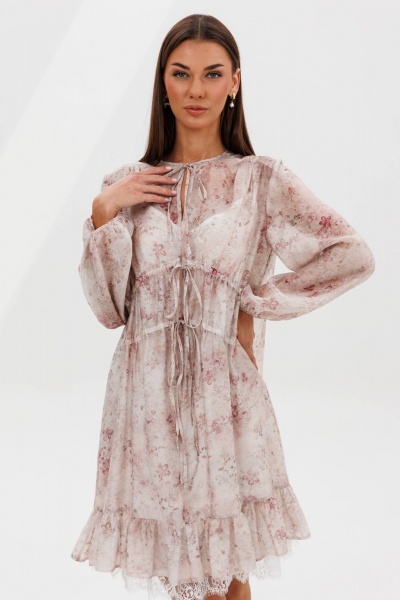 Платье Fantazia Mod 5199 розовый - фото 9