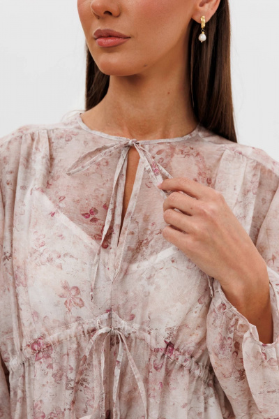 Платье Fantazia Mod 5199 розовый - фото 8