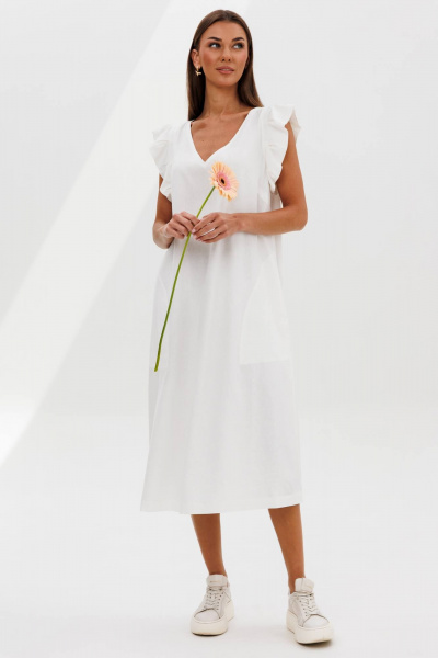 Платье Fantazia Mod 5184 белый - фото 8