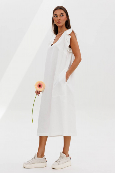 Платье Fantazia Mod 5184 белый - фото 5
