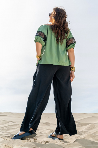 Блуза Andina 120 олива - фото 2