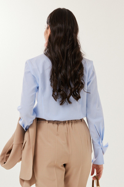 Рубашка Твой имидж 2183 голубой_полоска - фото 2