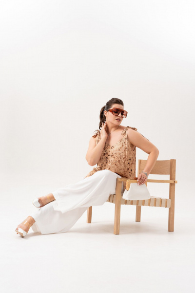 Туника Andina 129 принт_змея - фото 14