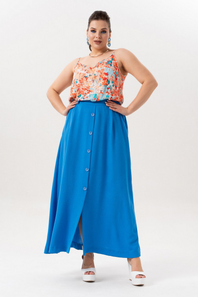 Юбка Andina 304-3 индиго - фото 14