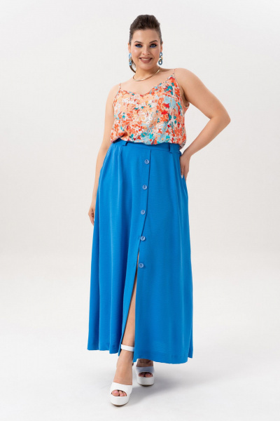Юбка Andina 304-3 индиго - фото 2