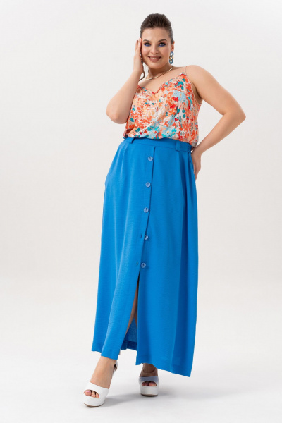 Юбка Andina 304-3 индиго - фото 12