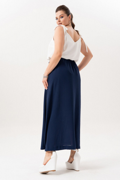 Юбка Andina 304-8 темно_синий - фото 2