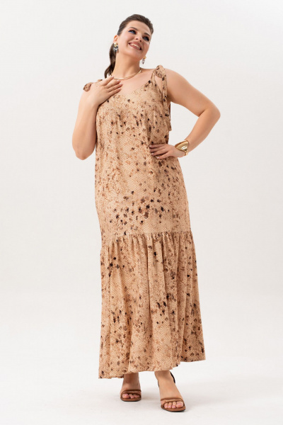 Платье Andina 837 принт_змея - фото 11