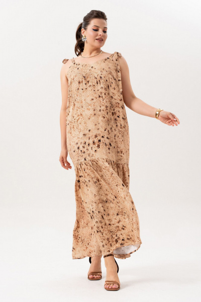 Платье Andina 837 принт_змея - фото 7