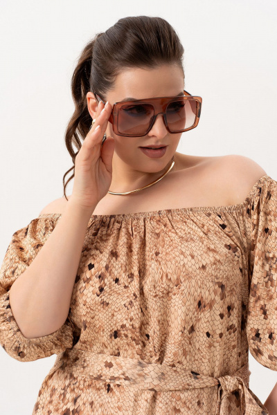 Платье Andina 839 принт_змея - фото 15