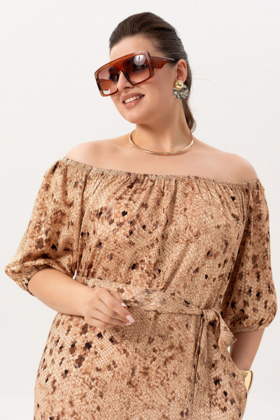 Платье Andina 839 принт_змея - фото 14