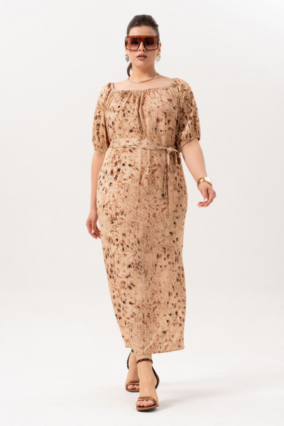 Платье Andina 839 принт_змея - фото 13