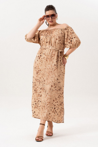 Платье Andina 839 принт_змея - фото 12