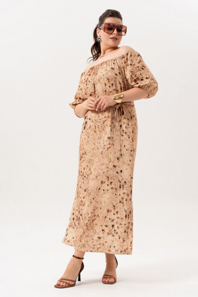 Платье Andina 839 принт_змея - фото 11