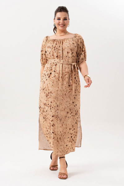 Платье Andina 839 принт_змея - фото 9