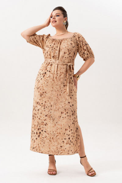 Платье Andina 839 принт_змея - фото 8