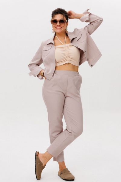 Брюки Anelli 518 песчаное_облако - фото 1