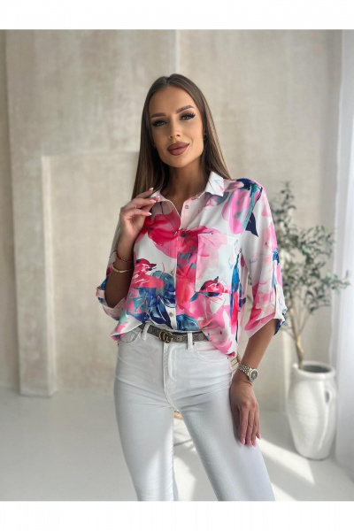 Блуза Nika.PL 04012130 новые_цветы - фото 1
