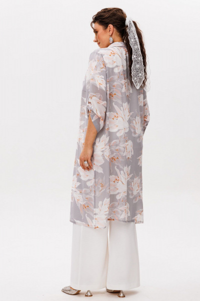 Кардиган Anelli 1529 лилии_в_тумане - фото 2