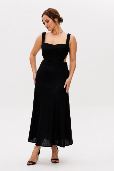 Платье Mislana 1219 черный - фото 5