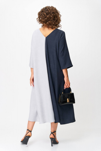 Платье Anastasia 1243.1 сине-голубой - фото 6