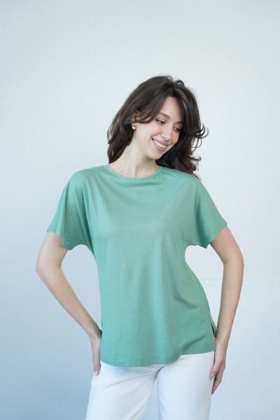 Джемпер Купалинка 30901G.158-164 зеленый - фото 2