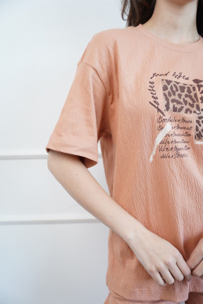 Джемпер, шорты Купалинка 35601G.158-164 бежевый - фото 3