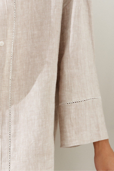 Блуза, брюки AltaModa 2012-1 бежевый_меланж - фото 8