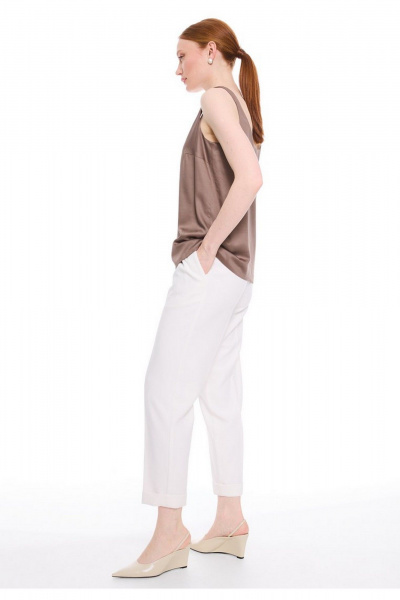Брюки DEVITA 3028 молочный - фото 6