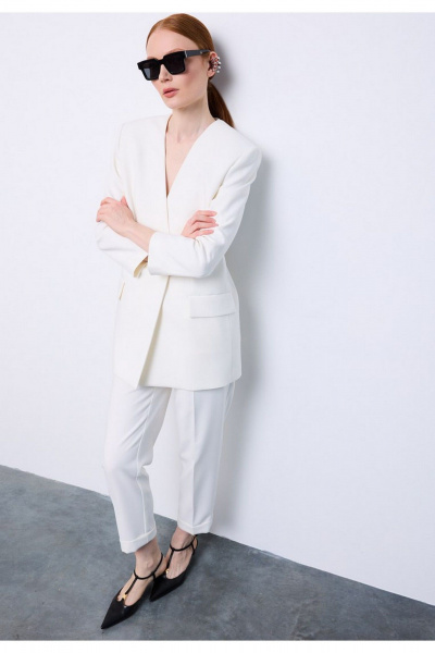 Жакет DEVITA 4026 молочный - фото 6