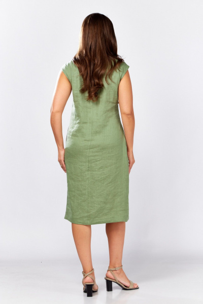 Платье MALI 425-065 зеленый - фото 8
