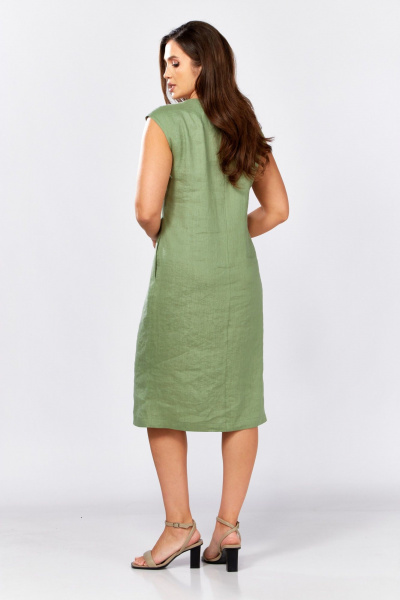 Платье MALI 425-065 зеленый - фото 7
