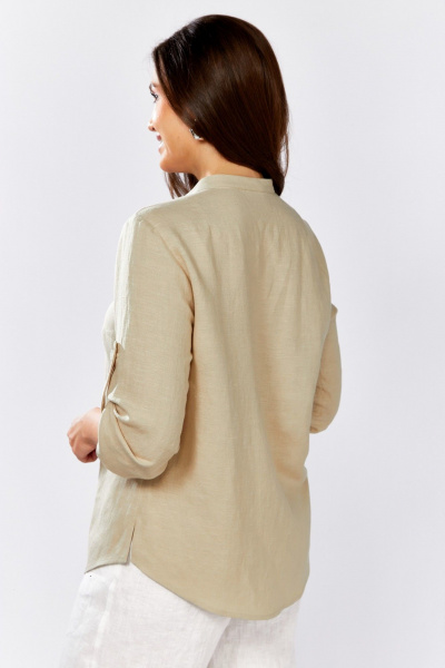 Блуза MALI 625-076 бежевый - фото 10