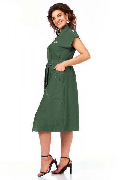 Платье Matini 3.1771 зеленый - фото 6