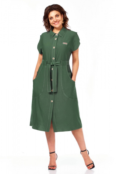 Платье Matini 3.1771 зеленый - фото 5